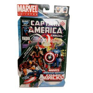 Marvel Universe Marvel's Greatest Battles Comic Packs Wolverine and Captain Amer